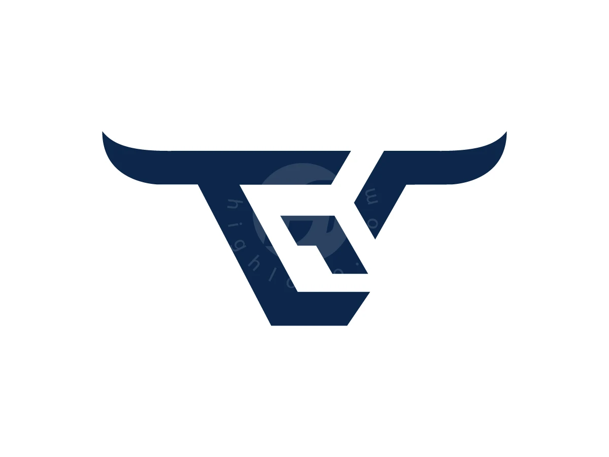 Geometric Letter G With Horns Logo - preview 1