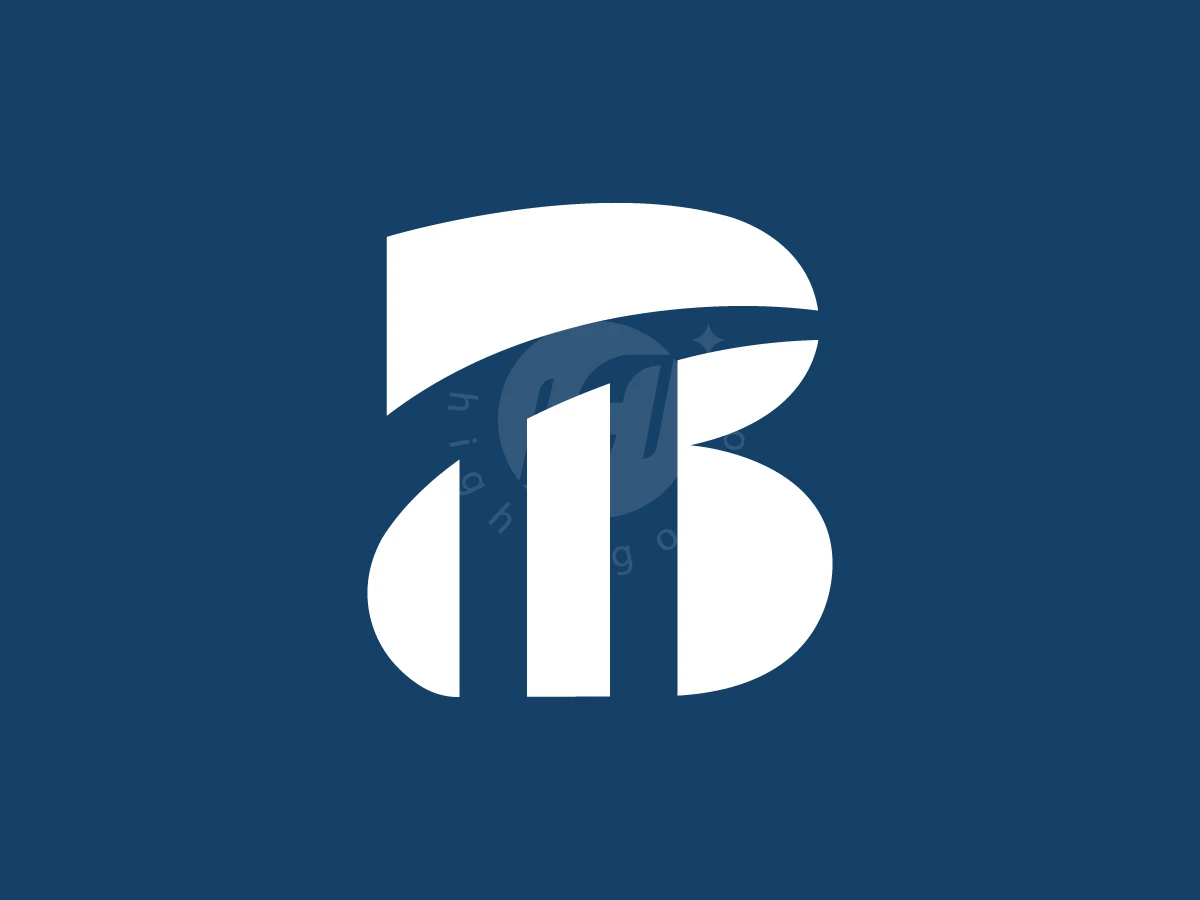 Letter B With A Bridge Logo - preview 1