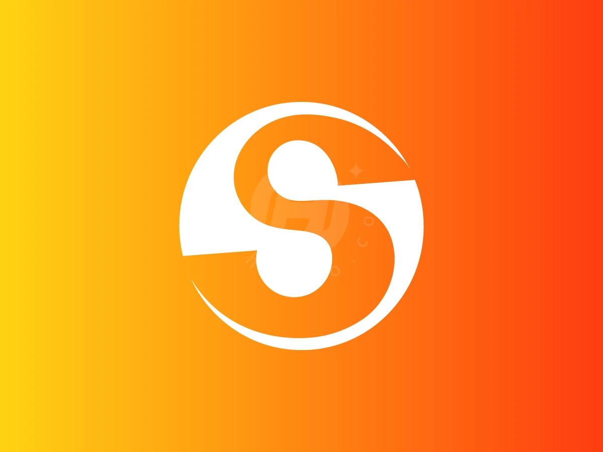 Letter S Sun Logo - preview 1