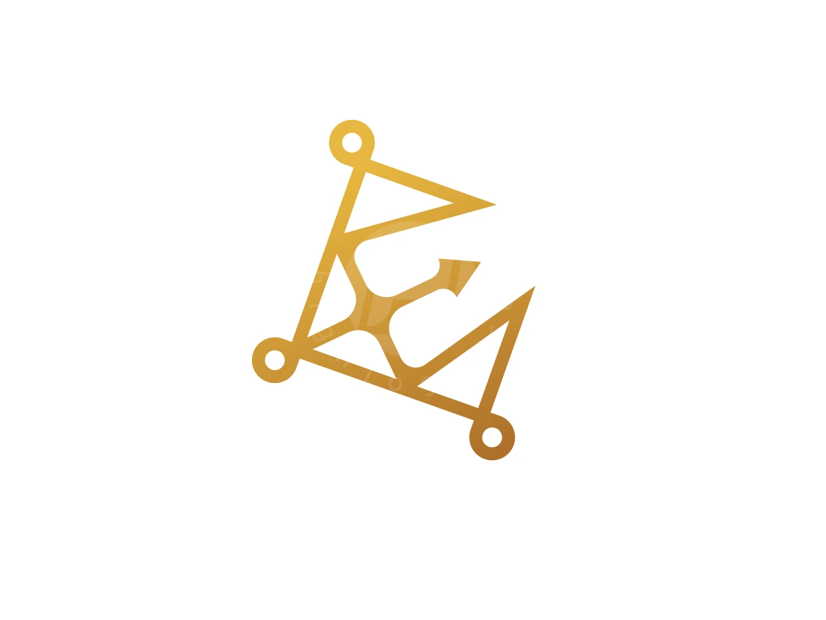 Trident Line Combined With The Letter E Logo - Logo Logo design by Arfa D for sale on Highlogo
