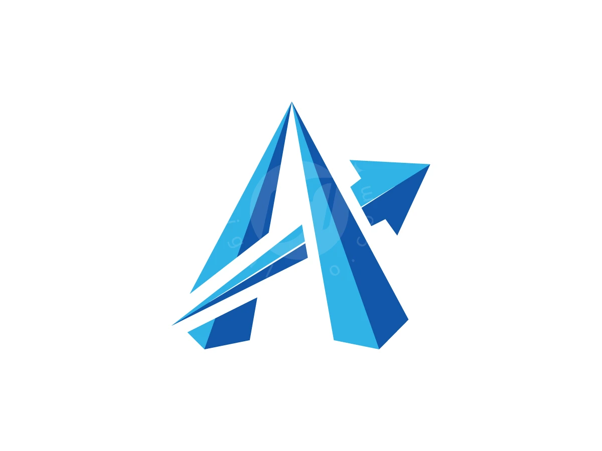 A Logo Featuring The Letter A That Symbolizes Growth - Financial Logo design by Arfa D for sale on Highlogo