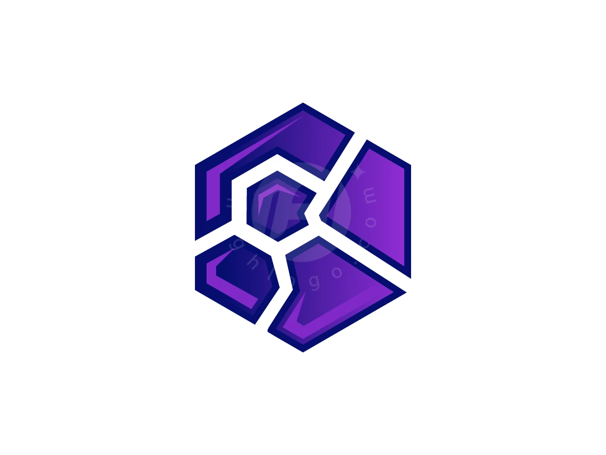 Abstract Hexagonal Section Logo - Abstract Logo design by Arfa D for sale on Highlogo