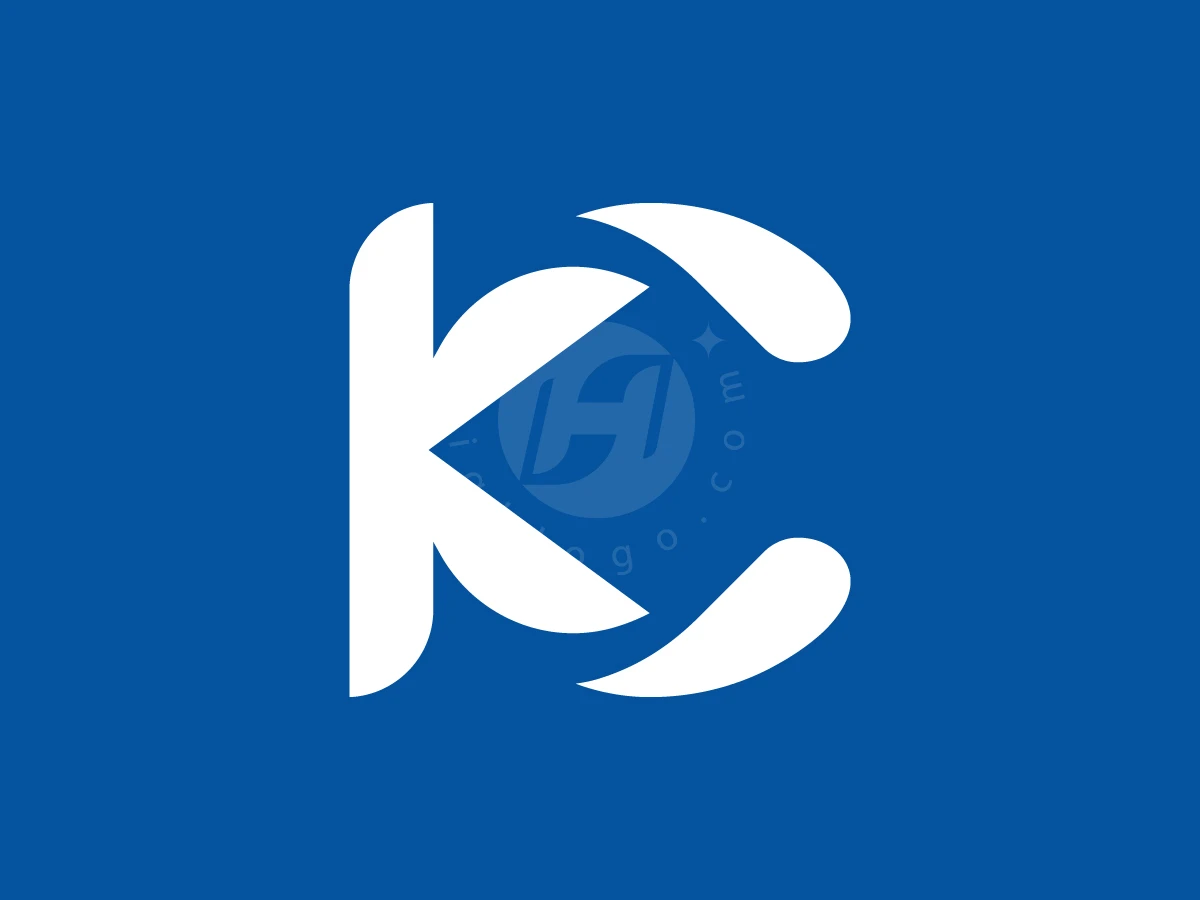 KC Monogram With Negative Space Logo - preview 1