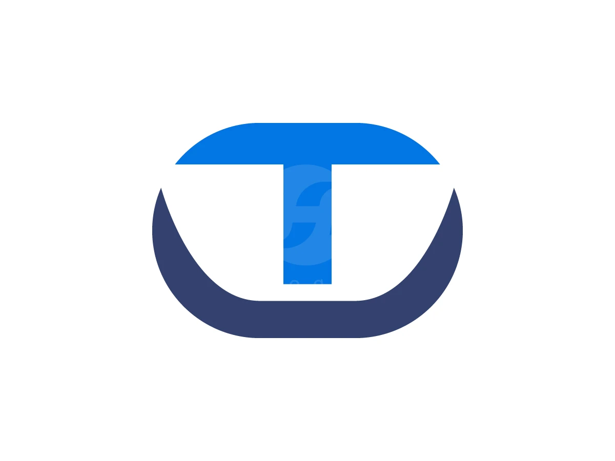 The Letter T Combined With An Oval Logo - Logo Logo design by Arfa D for sale on Highlogo