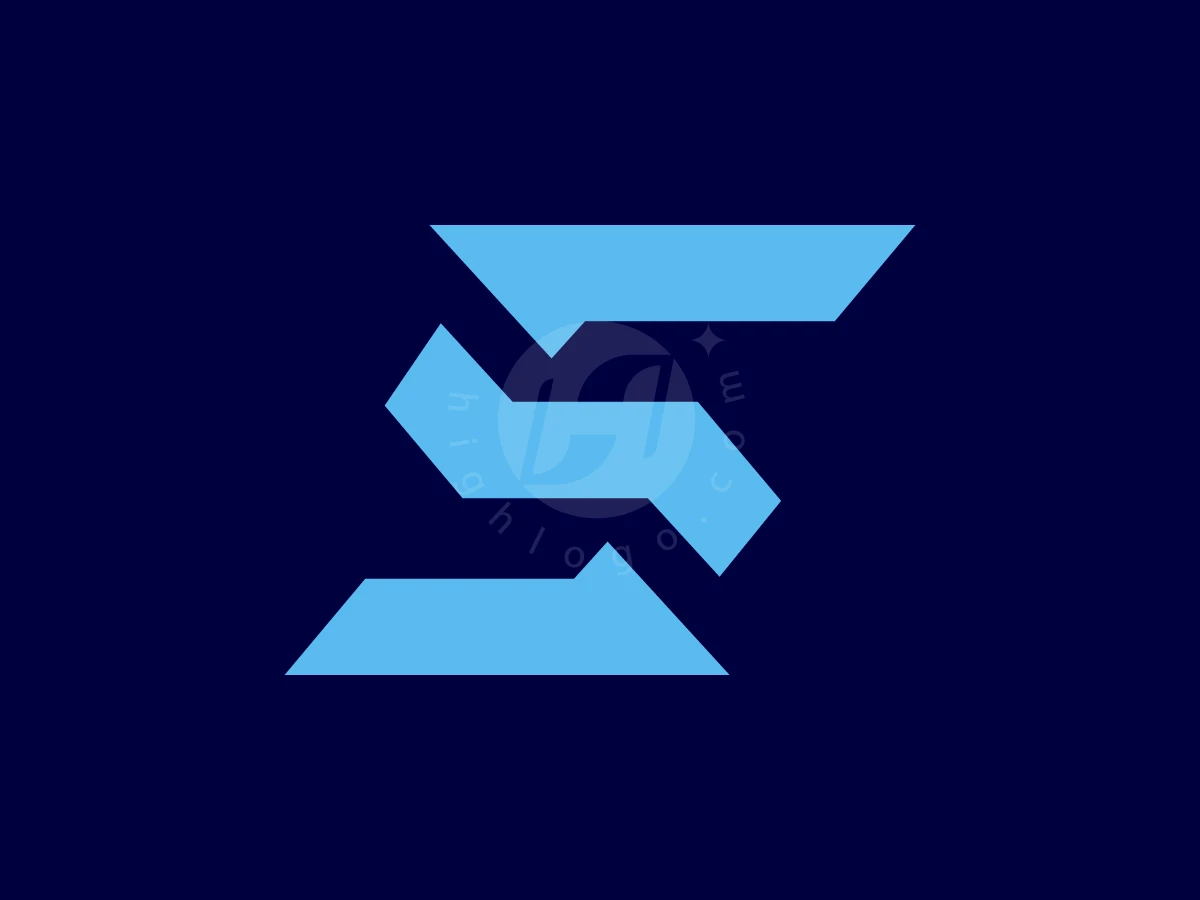 Geometric Shapes Form The Letter S Logo - Logo Logo design by Arfa D for sale on Highlogo
