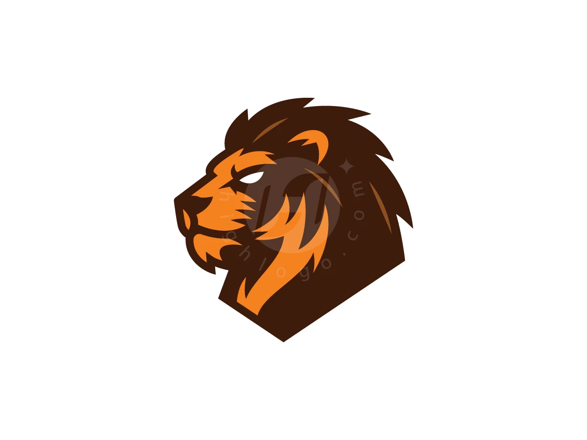 Modern Geometric Lion Head Logo - General Logo design by Adan Smith for sale on Highlogo