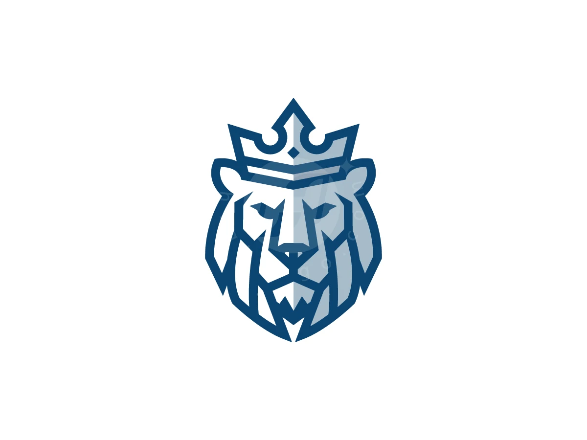 Majestic Crowned Lion Mark Logo - Technology Logo design by Adan Smith for sale on Highlogo