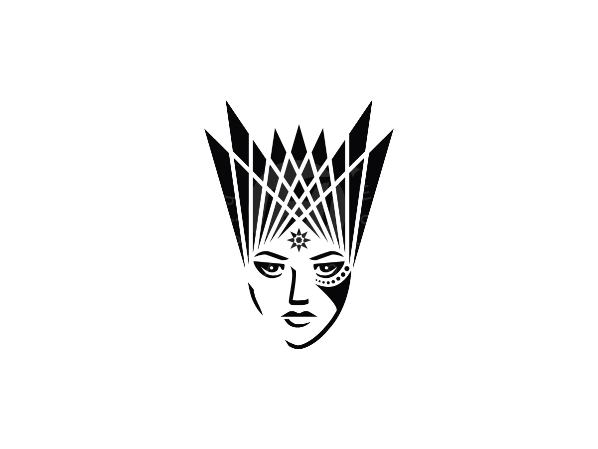 Sovereign Tribal Queen Logo - Fashion Logo design by Adan Smith for sale on Highlogo