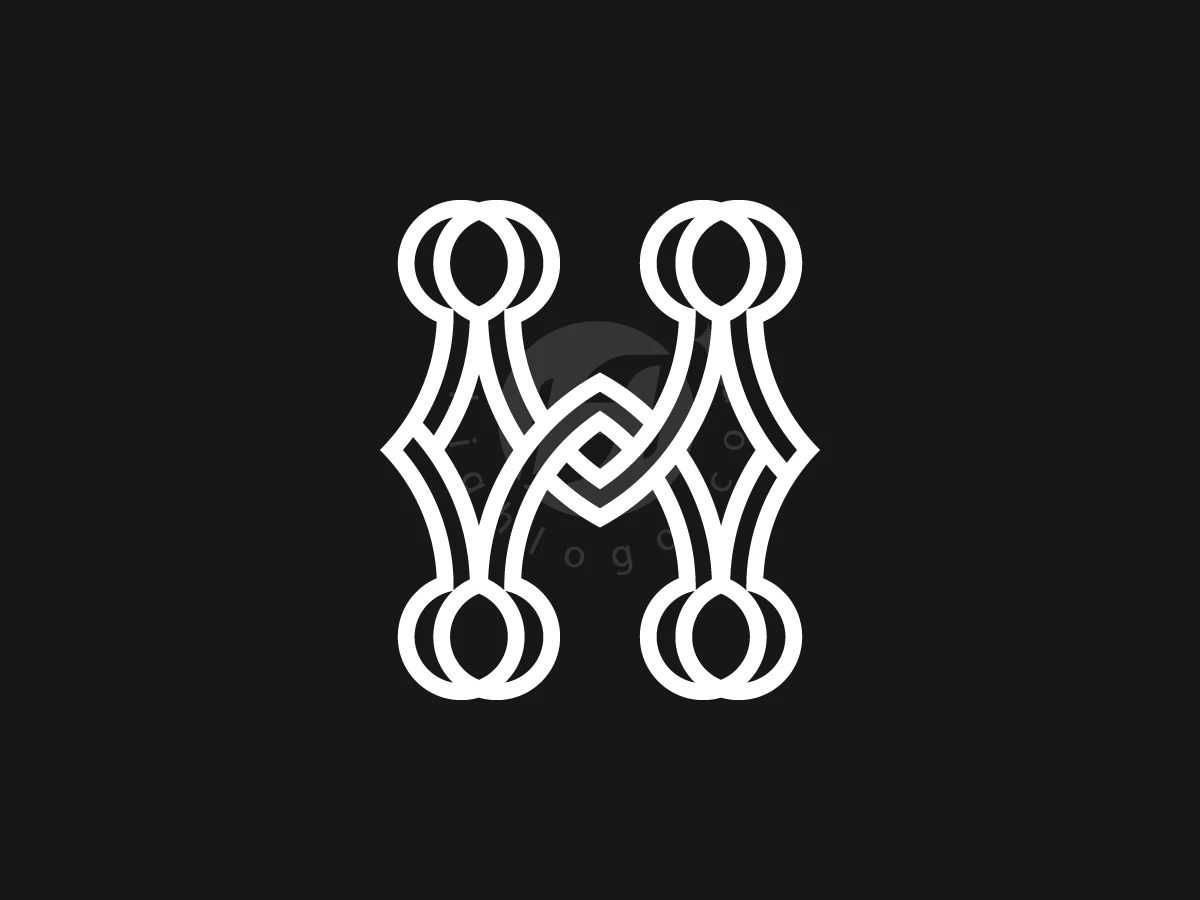 Letter H A Nexa Diplopia Logo - preview 1