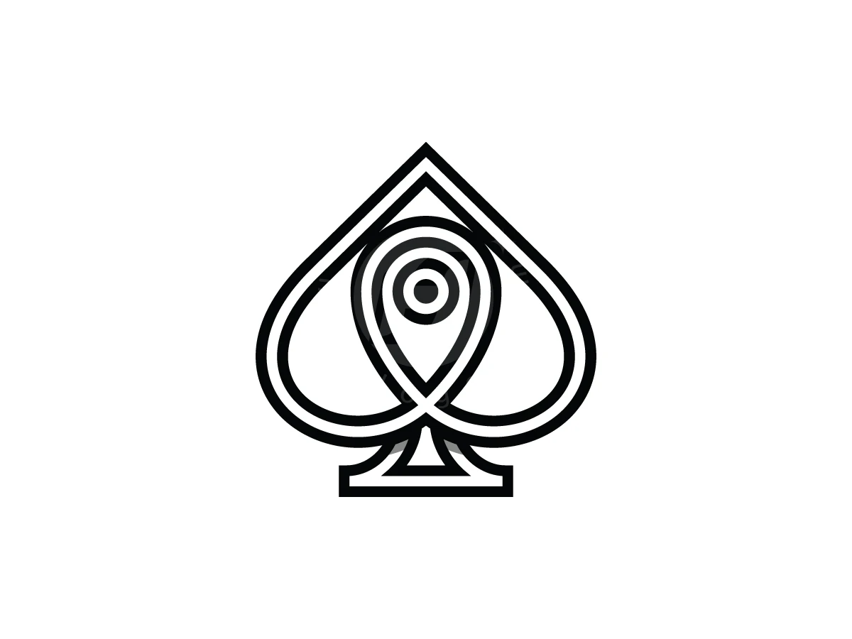 Spade Pin Target Fusion Logo - Technology Logo design by Adan Smith for sale on Highlogo