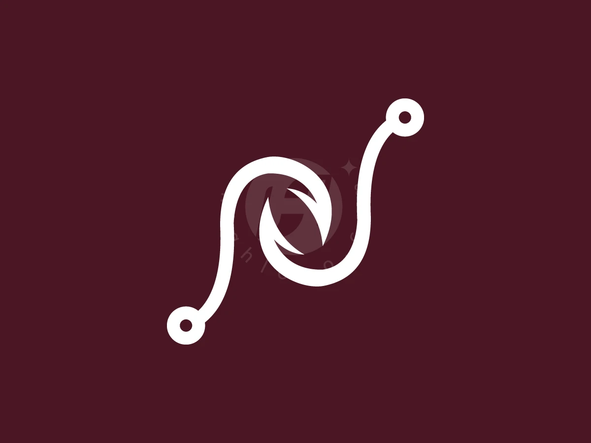Twin Hook Monogram N Logo - Logo Logo design by Adan Smith for sale on Highlogo