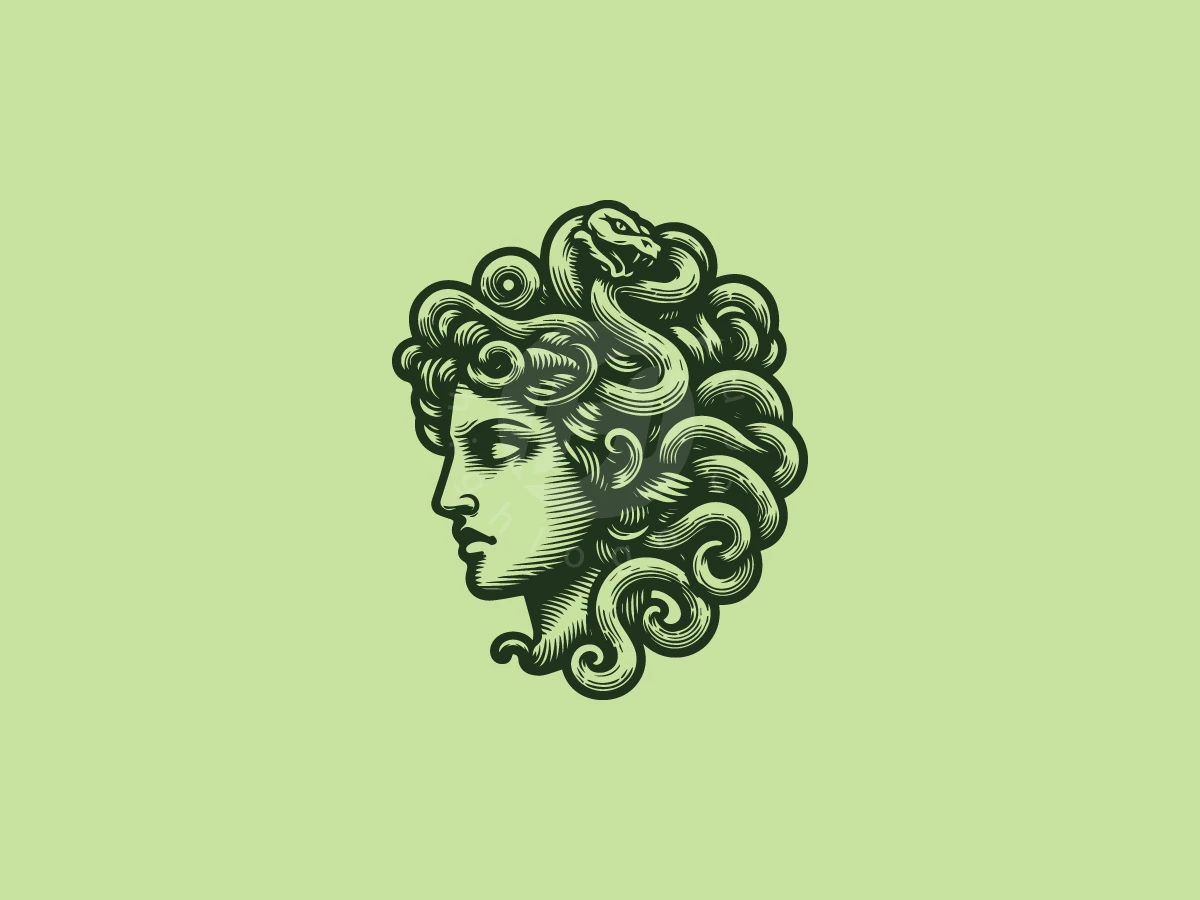 Mythic Medusa Heritage Logo - Logo Logo design by Adan Smith for sale on Highlogo