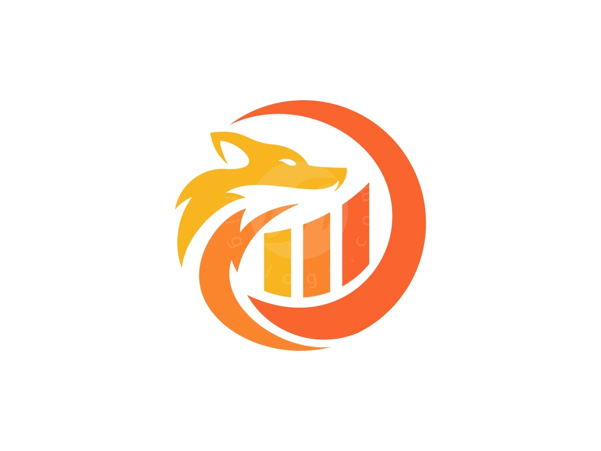 Fox Head Symbol Financial Logo - Financial Logo design by seto for sale on Highlogo