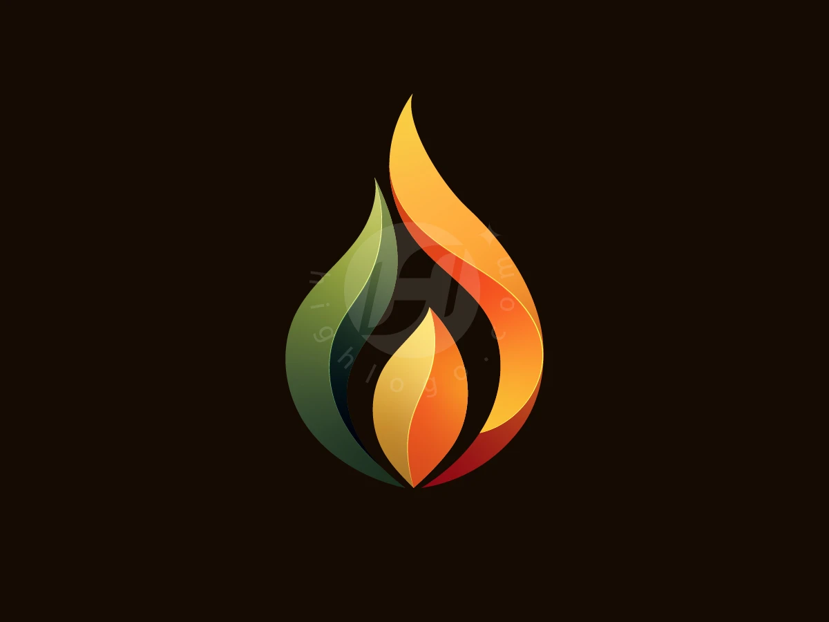 Seed Flame Logo - Abstract Logo design by Zulhilmi Hanif for sale on Highlogo