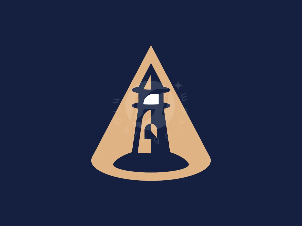 Lighthouse Beam Logo - Travel Logo design by Zulhilmi Hanif for sale on Highlogo