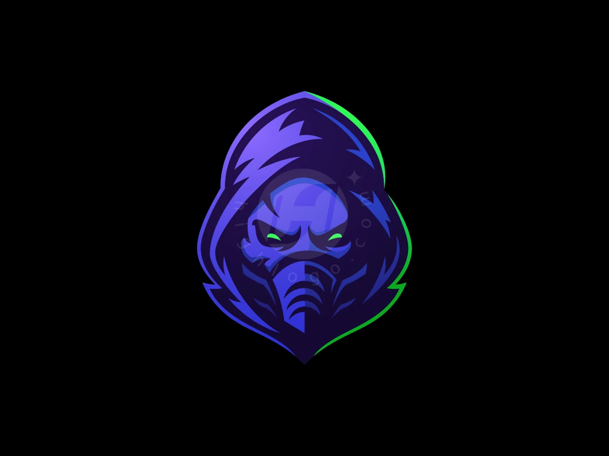 Dark Skull Warrior Gaming Mascot Logo - Gaming Logo design by Zulhilmi Hanif for sale on Highlogo