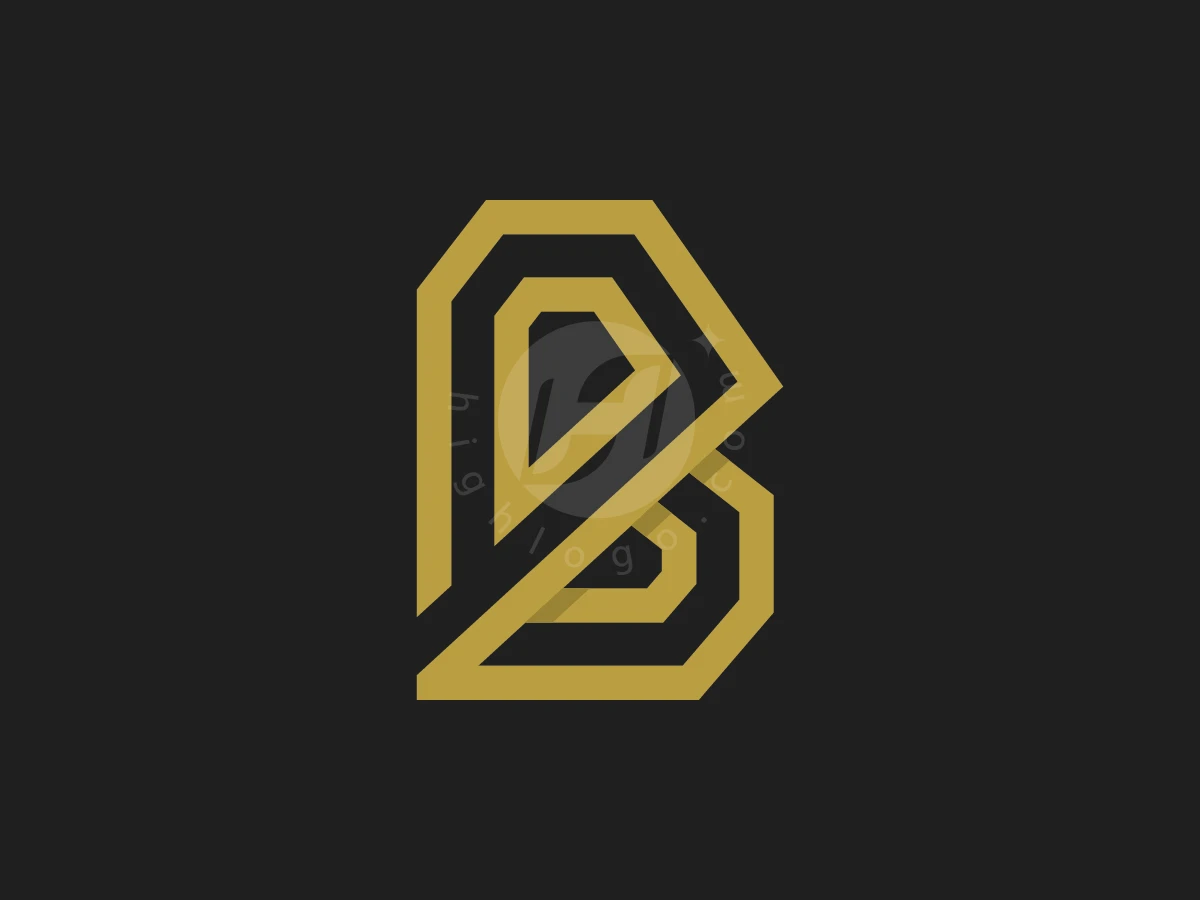 Premium Geometric Letter B Luxury Brand Logo - Logo Logo design by Henbi Design for sale on Highlogo