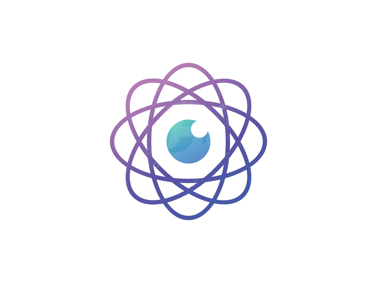 Atomic Eye Technology Innovation Logo - Abstract Logo design by Henbi Design for sale on Highlogo