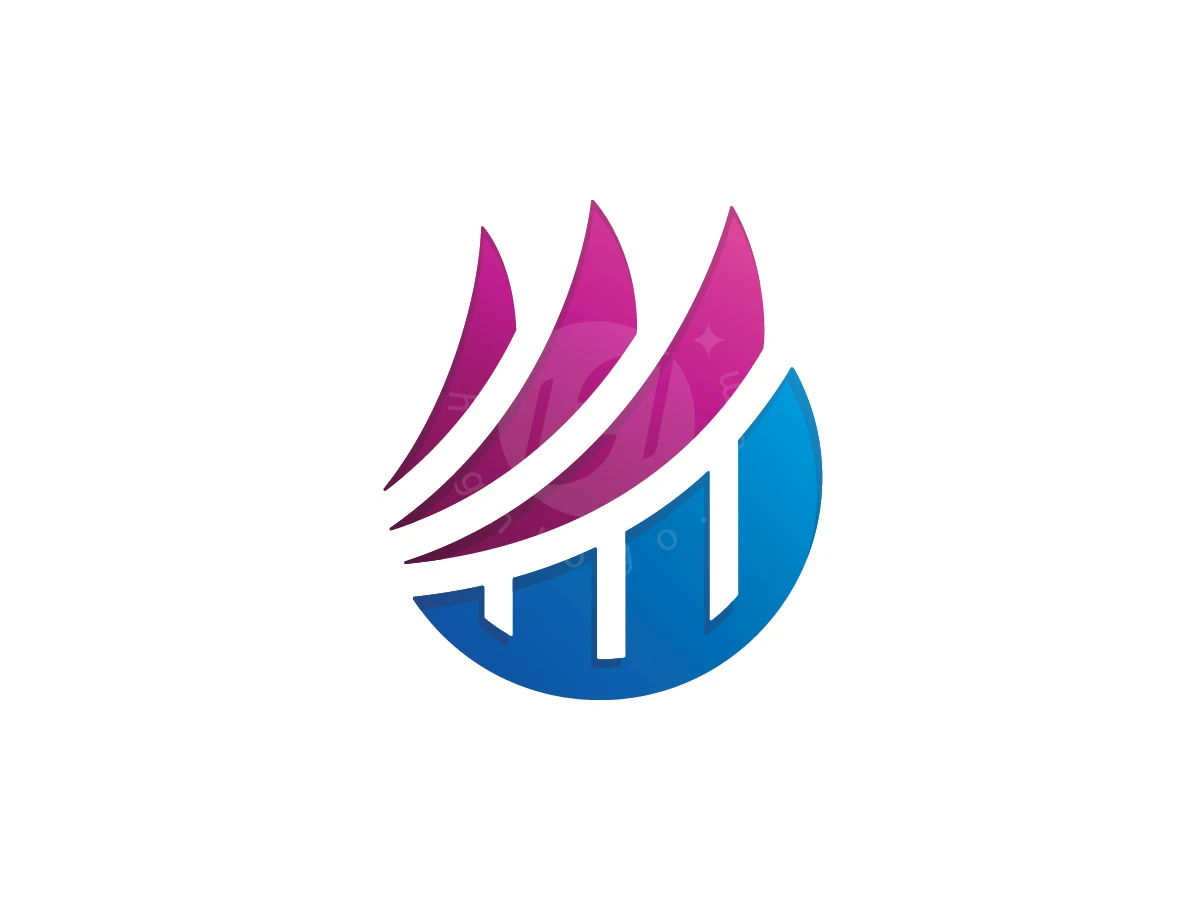Dynamic Abstract Wing Finance Logo - Financial Logo design by Henbi Design for sale on Highlogo