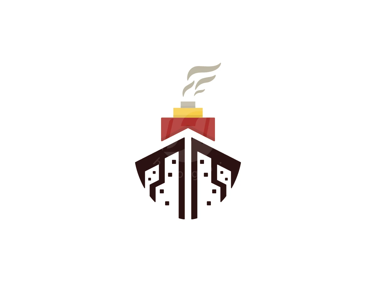 Vintage Smoke Ship Logo - Travel Logo design by Henbi Design for sale on Highlogo