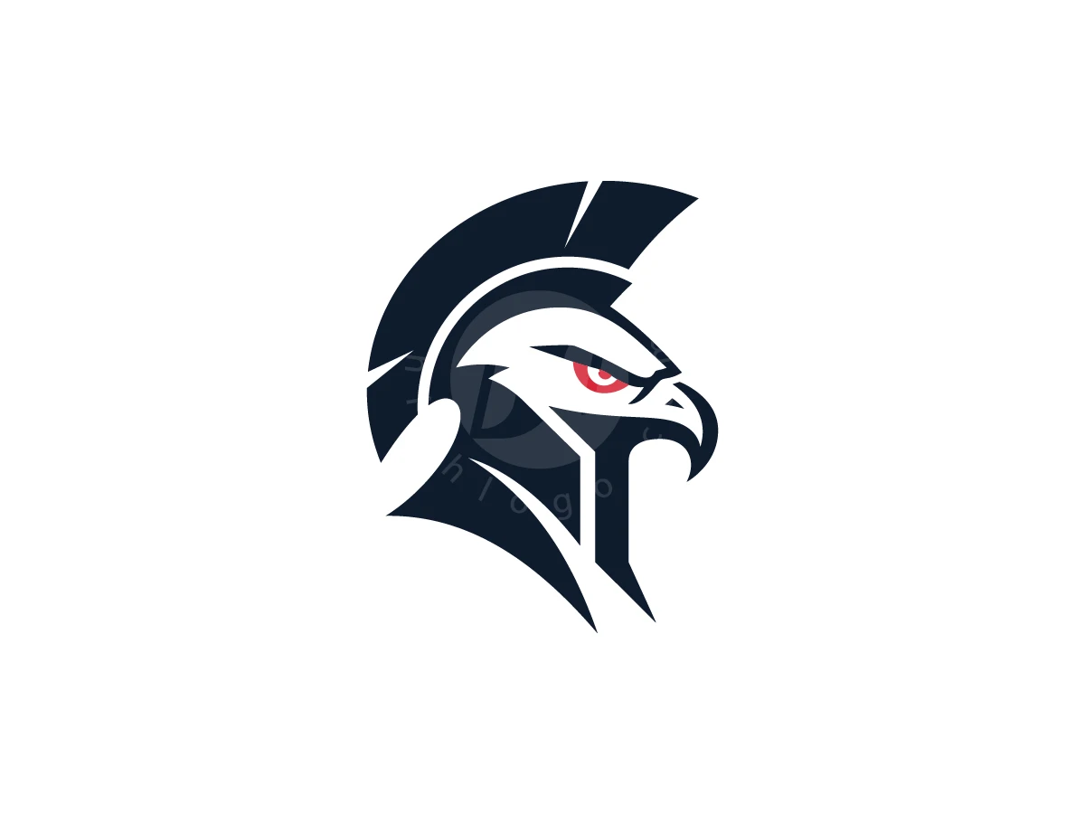 Spartan Eagle Warrior Logo - Animal Logo design by ShamsStudio for sale on Highlogo