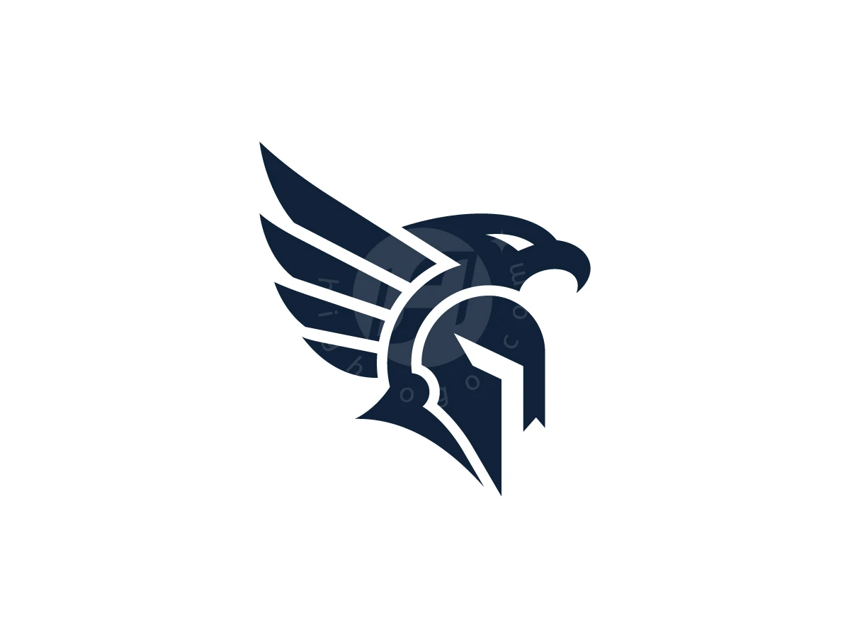 Spartan Eagle Guardian Logo - Animal Logo design by ShamsStudio for sale on Highlogo