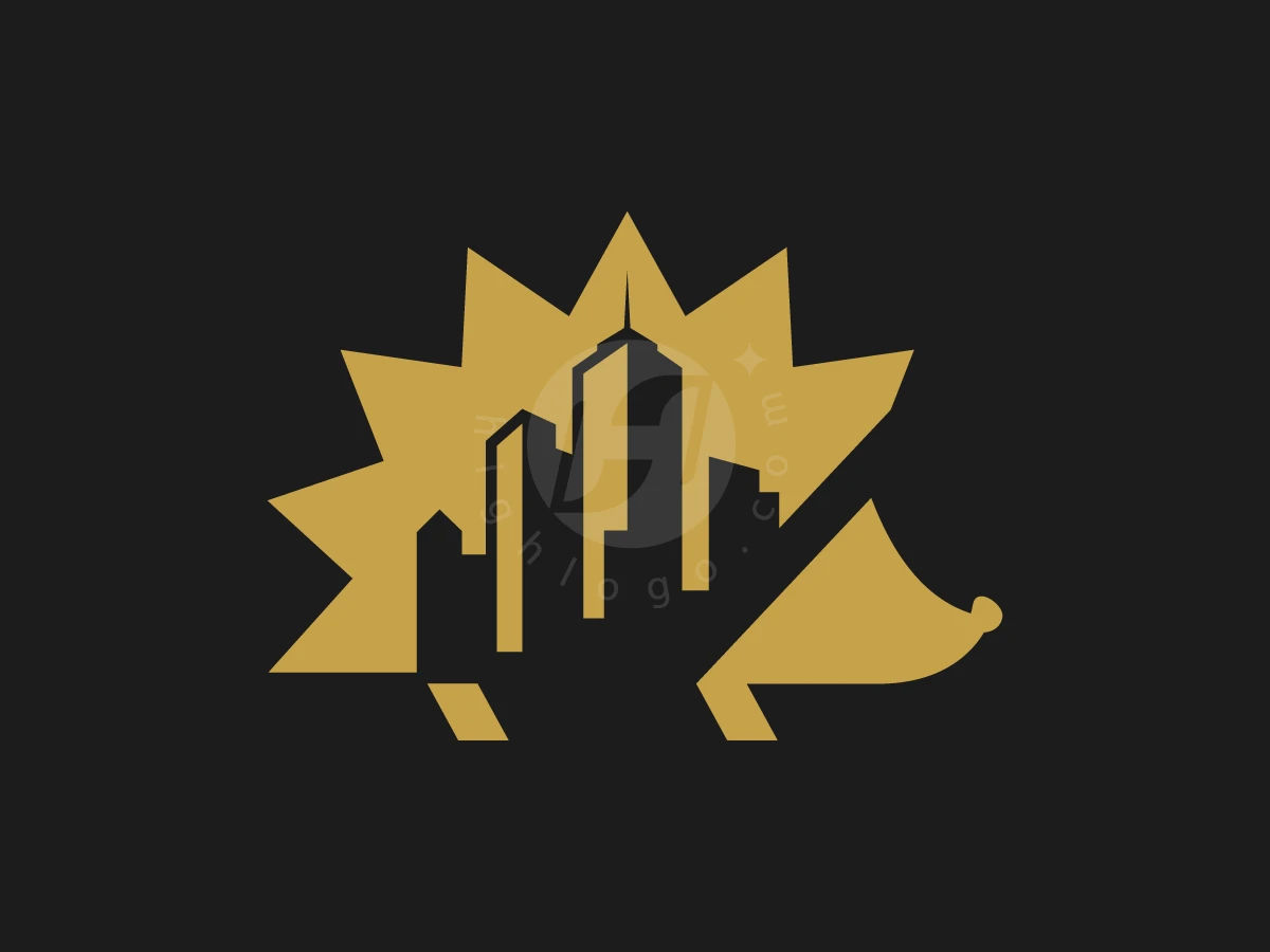 Property Hedgehog Logo - Animal Logo design by ShamsStudio for sale on Highlogo