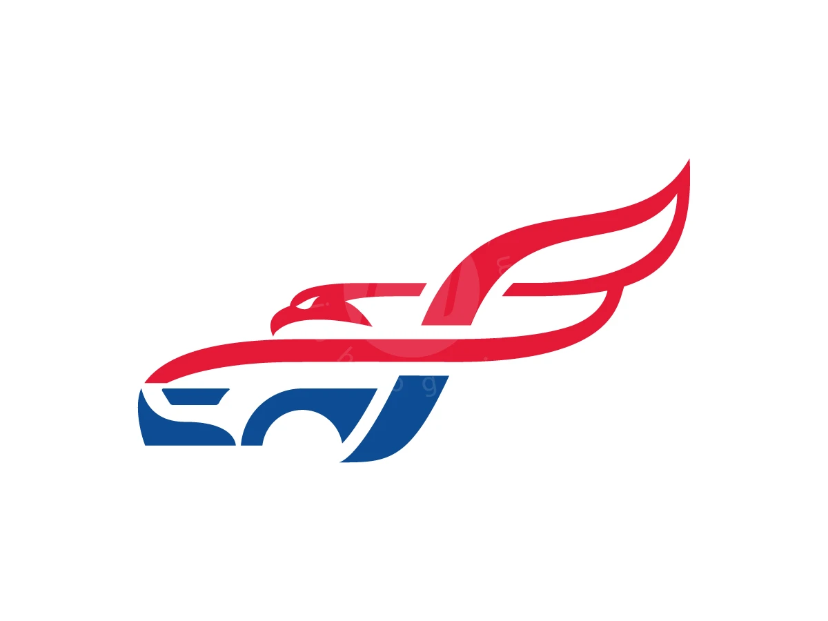 Eagle Car F Monogram Logo - Technology Logo design by ShamsStudio for sale on Highlogo