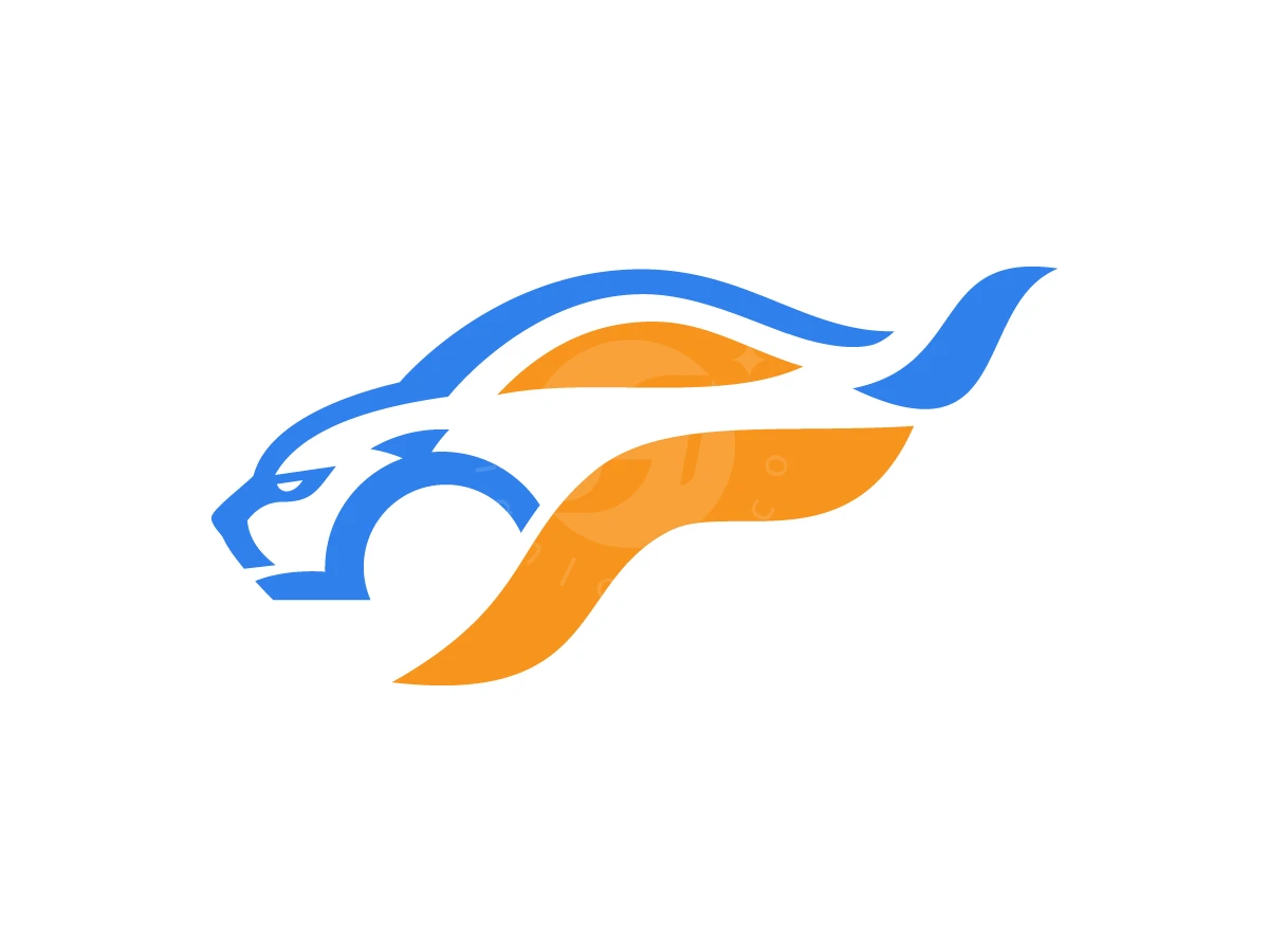 Panther F Car Logo - Animal Logo design by ShamsStudio for sale on Highlogo