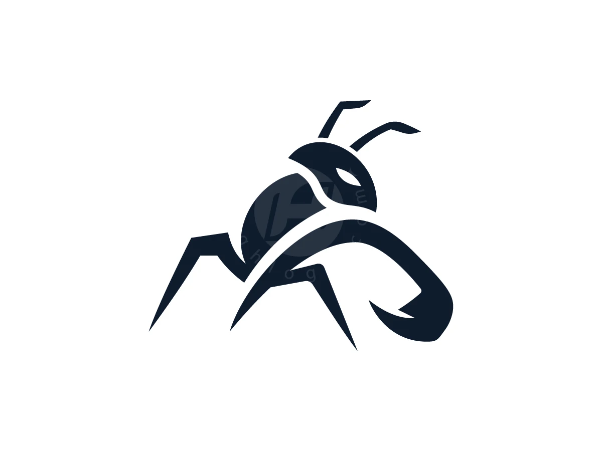 Ant Excavator Machinery Equipment Logo - Animal Logo design by ShamsStudio for sale on Highlogo