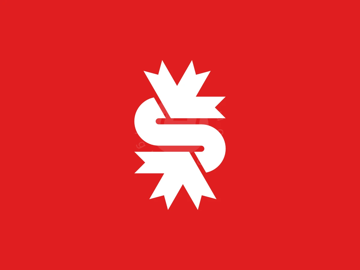 Modern Letter S And Maple Leaf Logo - Logo Logo design by Thekurnwn for sale on Highlogo