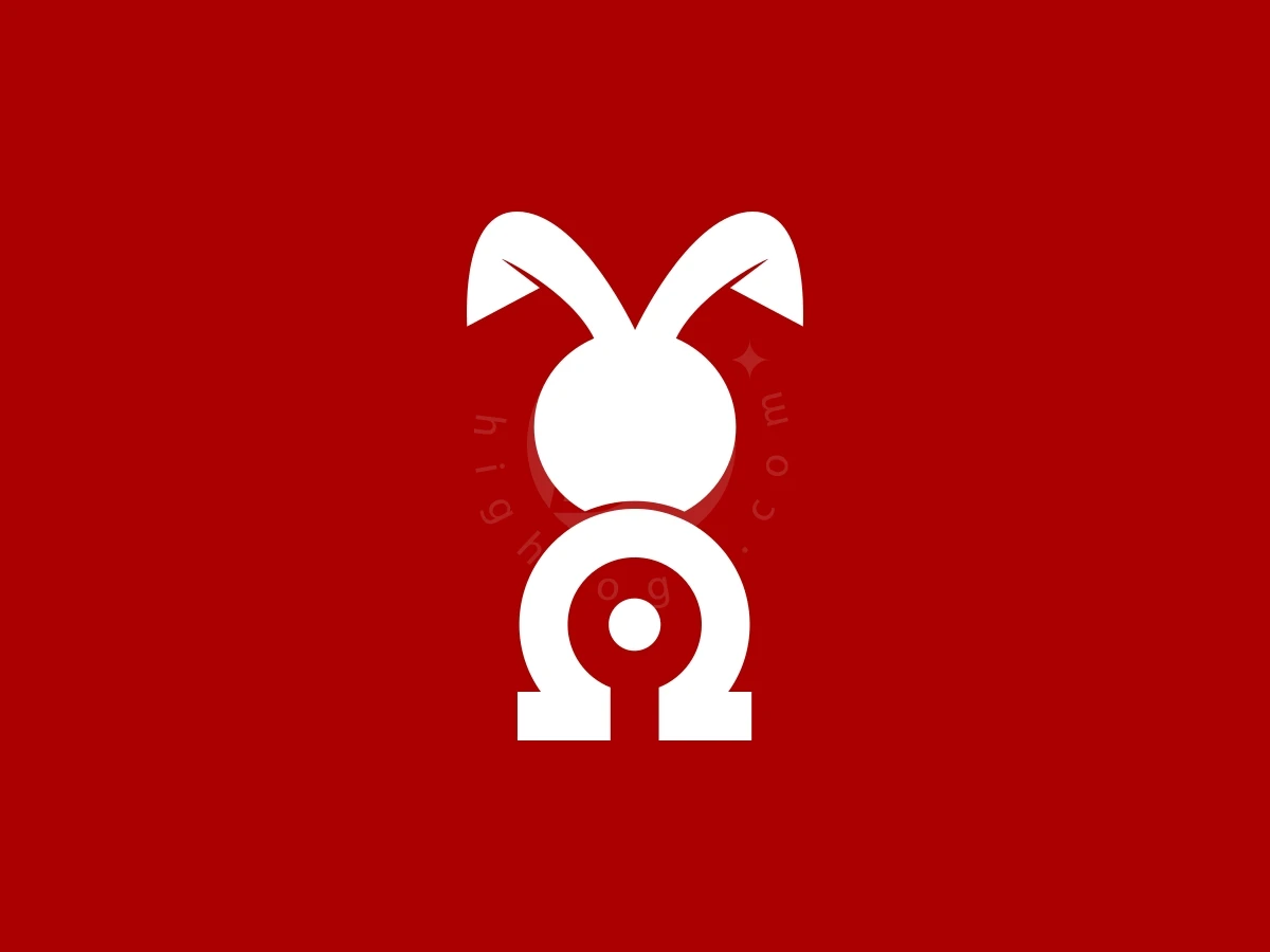 Omega Bunny Tech Logo - Technology Logo design by Nanfast for sale on Highlogo