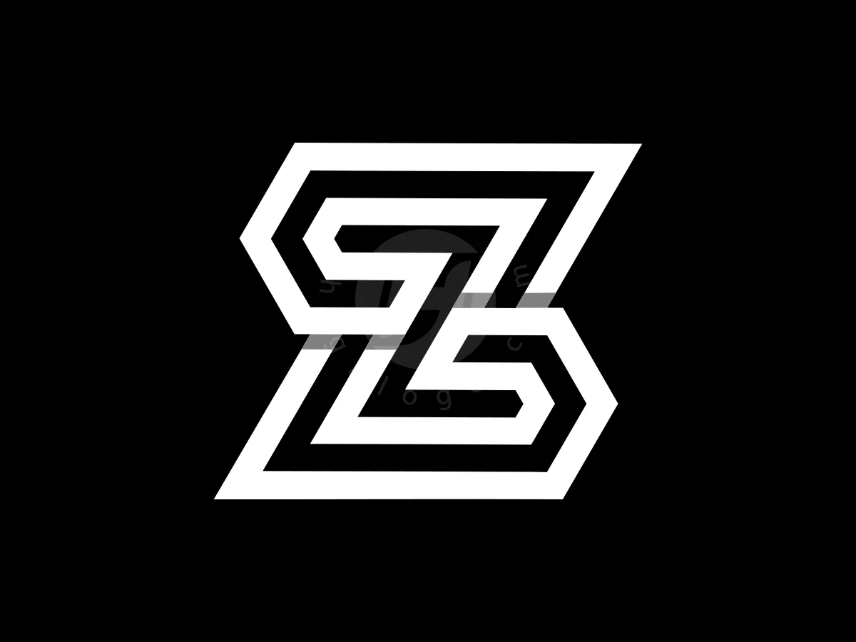 Modern Letter ZZ Line Logo - Logo Logo design by Nanfast for sale on Highlogo