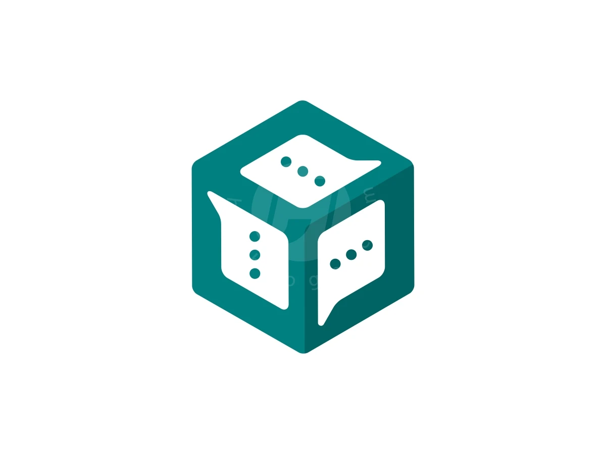 Modern Hexagon Chat Cube Logo - Technology Logo design by Nanfast for sale on Highlogo