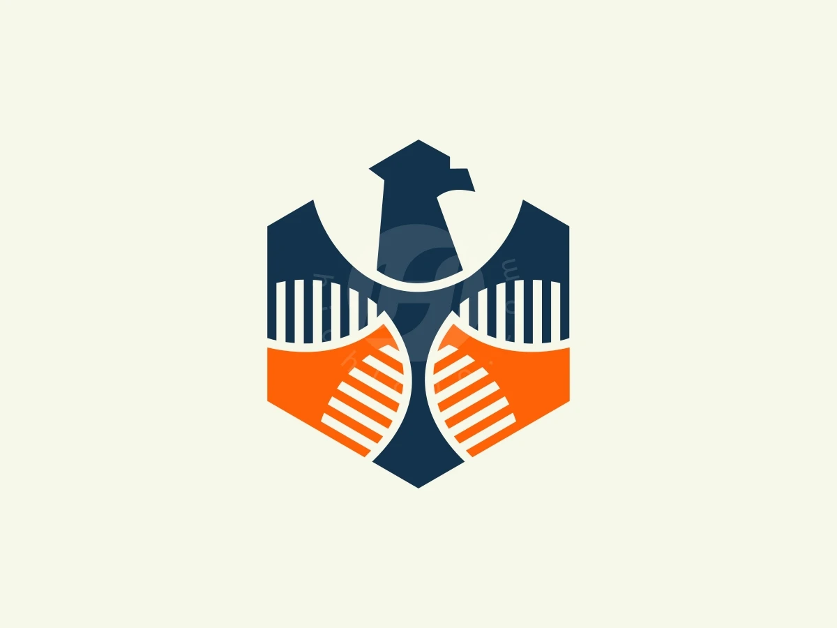 Modern Hexagon Eagle Logo - Technology Logo design by Nanfast for sale on Highlogo