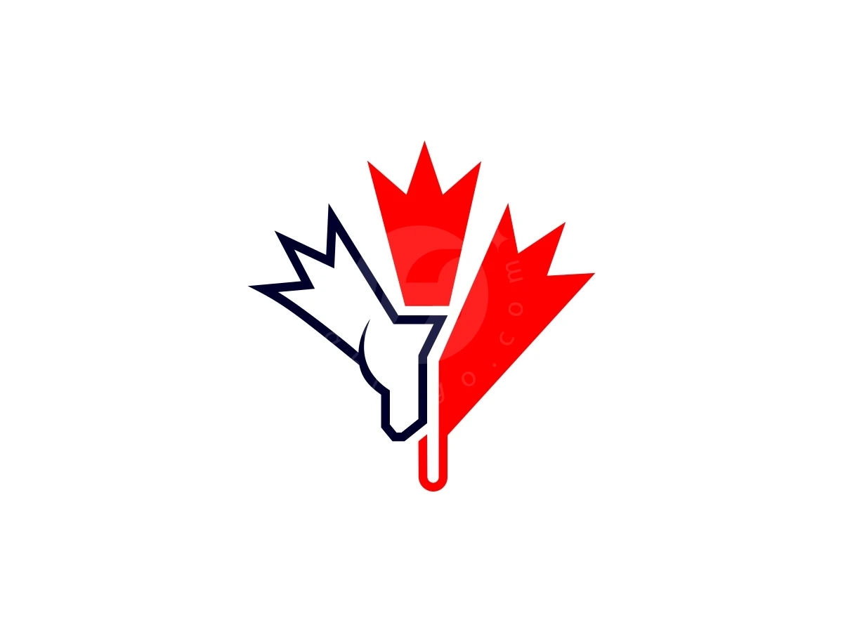 Simple Maple Horse Logo - Media Logo design by Nanfast for sale on Highlogo