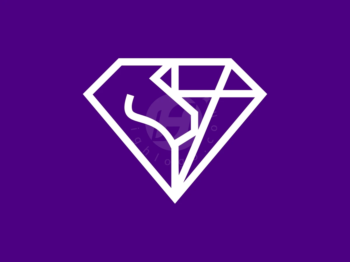 Minimalist Diamond Horse Logo - preview 1