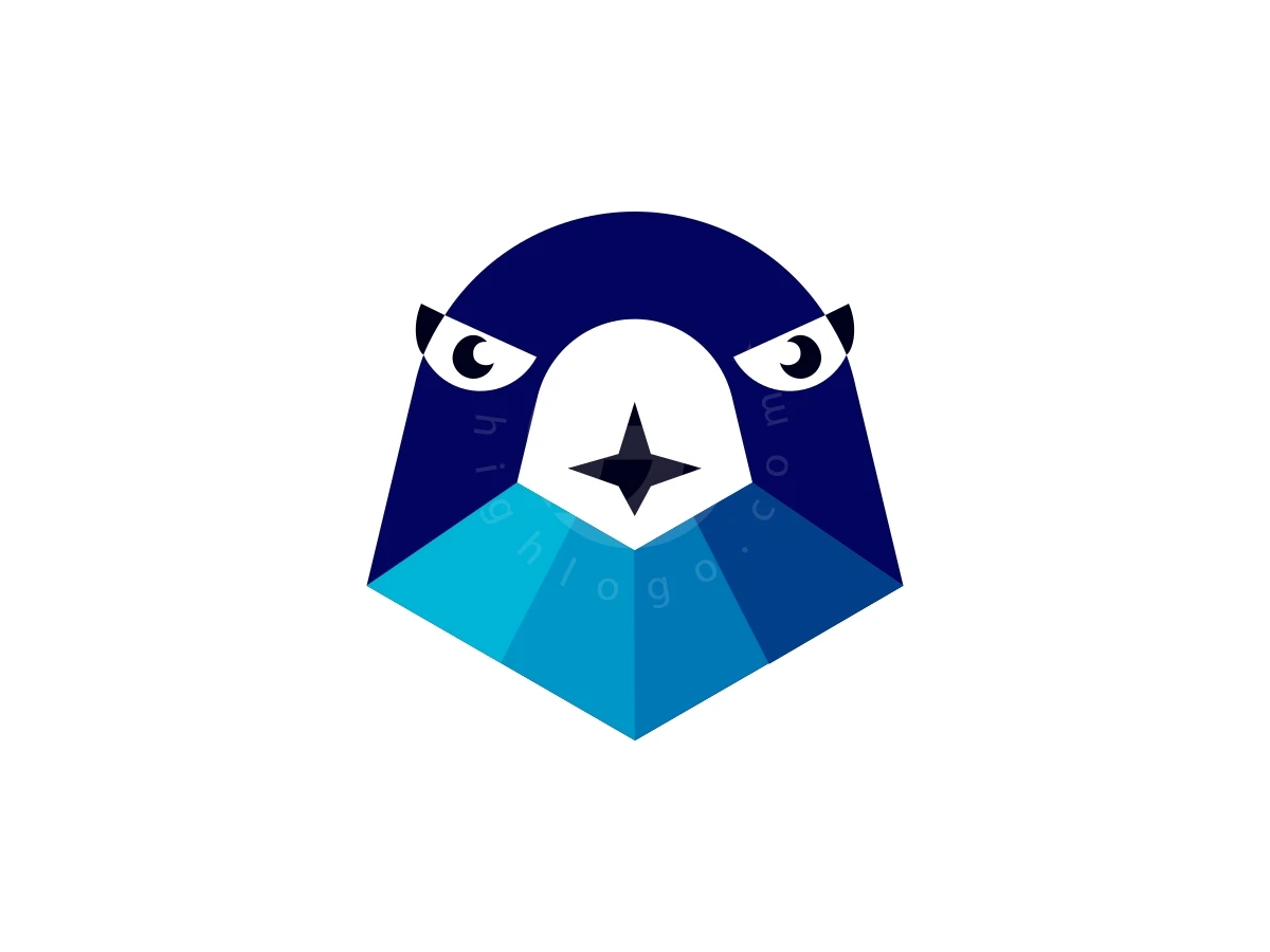 Geometric Gradient Bird Logo - Animal Logo design by Nanfast for sale on Highlogo
