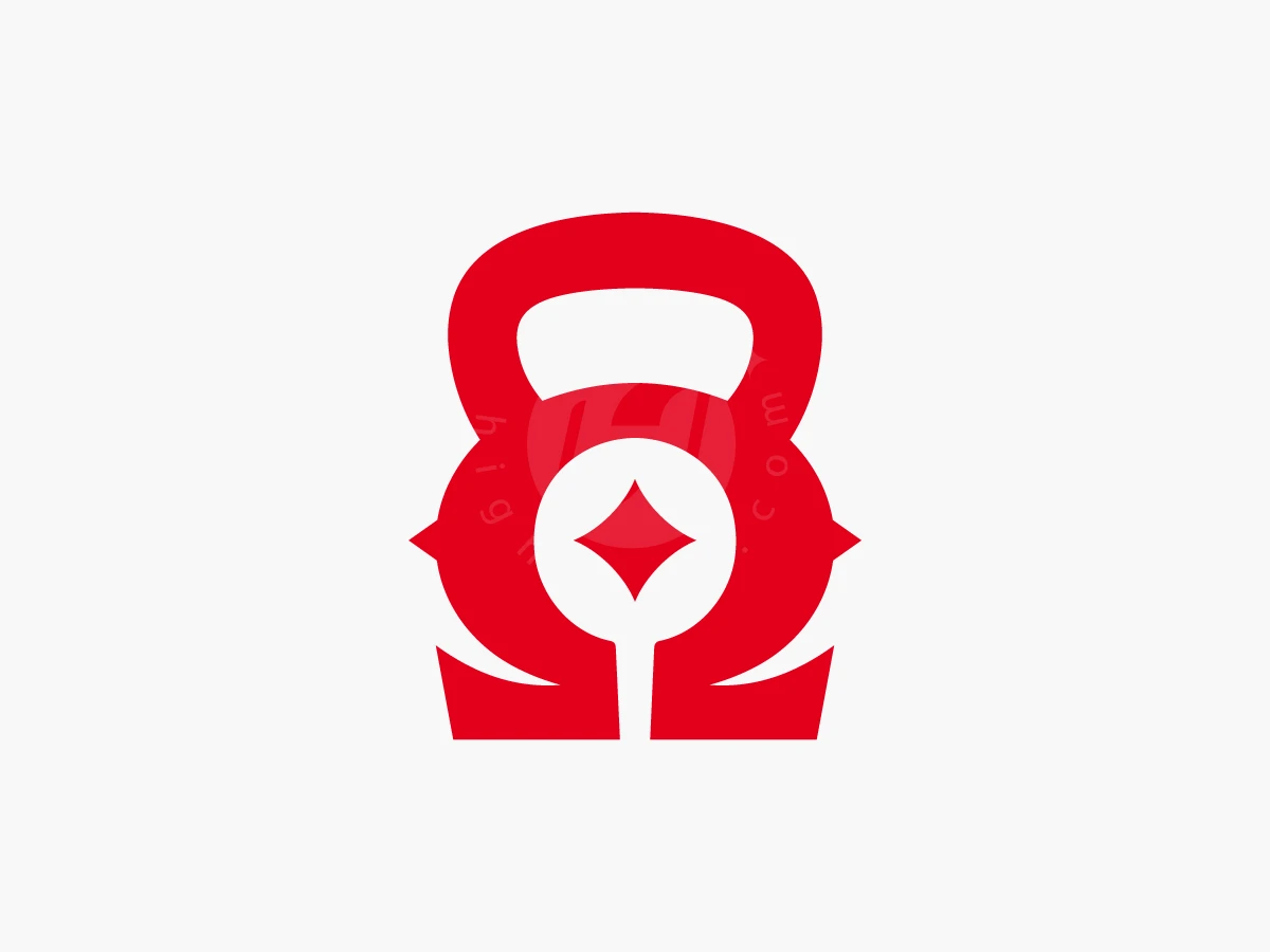 Omega Kettlebell Gym Logo - Sports Logo design by luckyar for sale on Highlogo