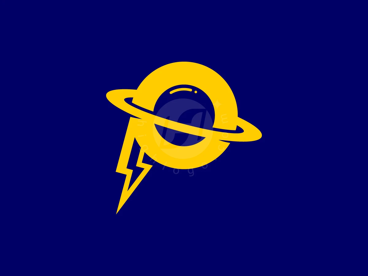 Lightning P Planet Logo - Logo Logo design by luckyar for sale on Highlogo