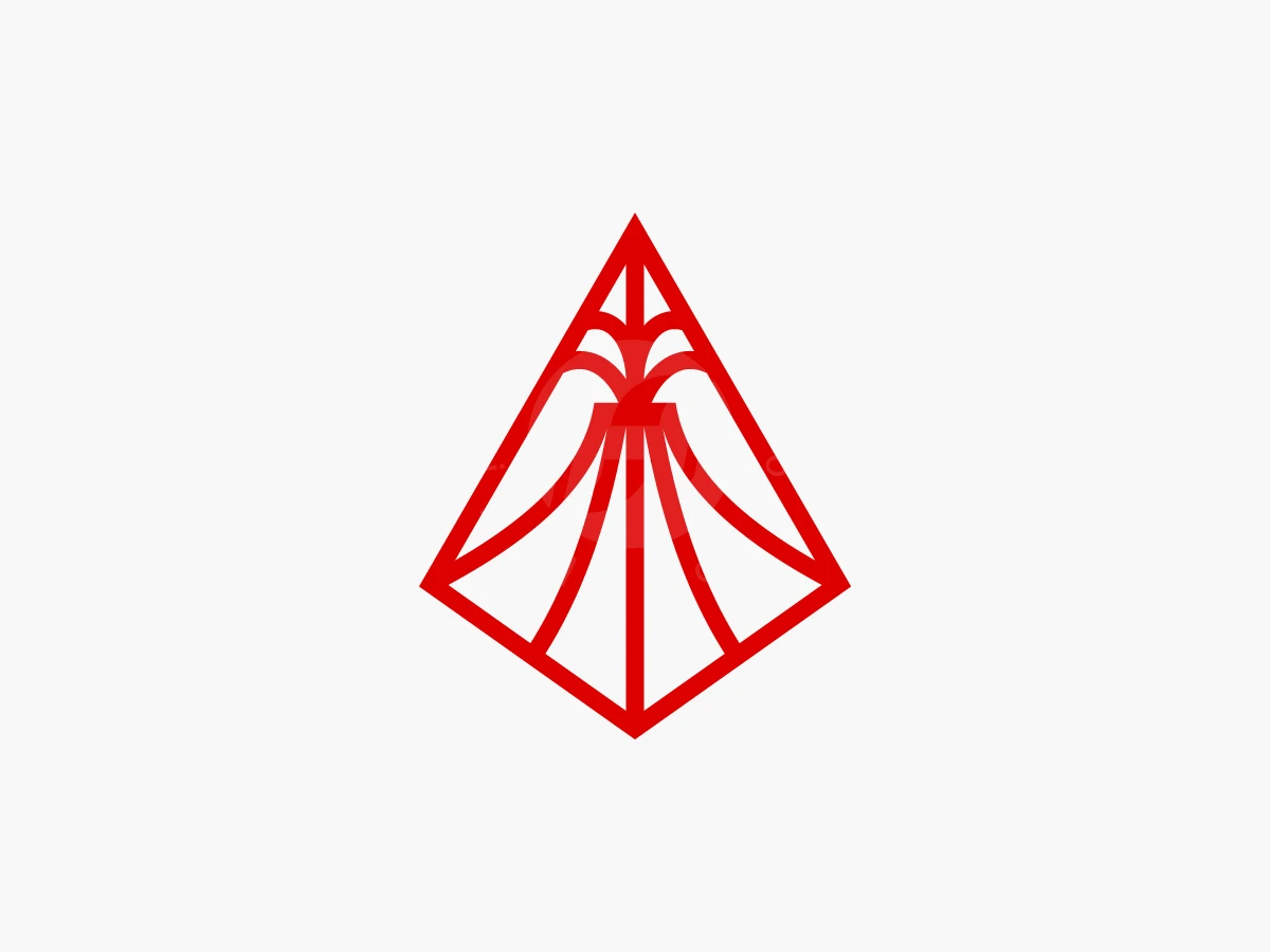 Volcano Diamond Logo - Abstract Logo design by luckyar for sale on Highlogo