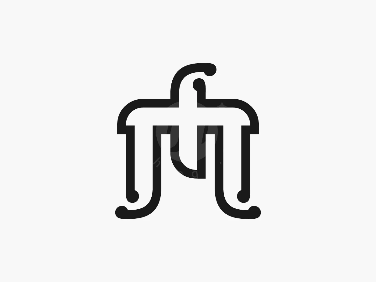 Ornamental M Monogram Logo - Logo Logo design by luckyar for sale on Highlogo