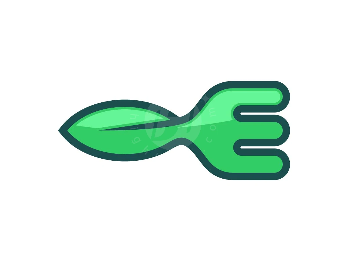 Letters E Eco Food Logo - Food Logo design by Valdesign for sale on Highlogo