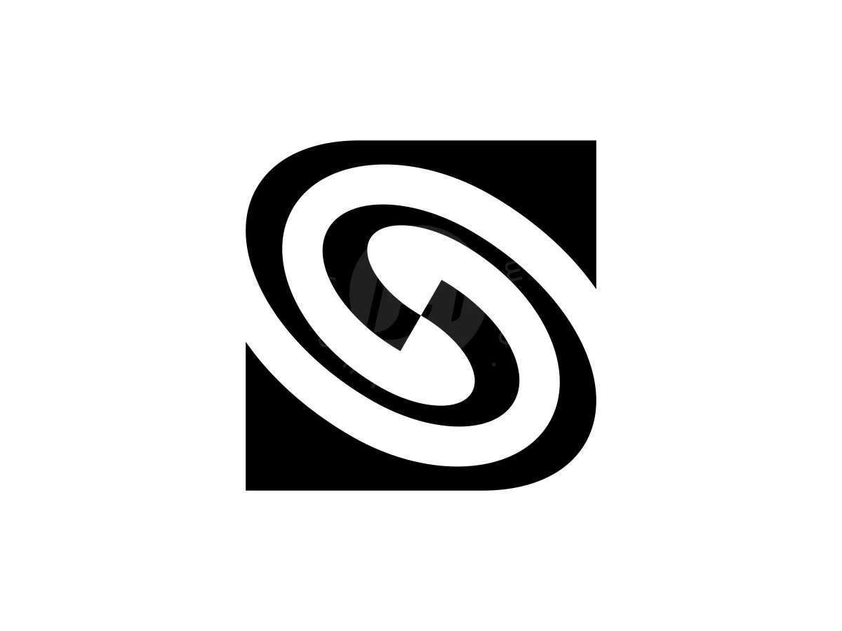 Futuristic Spiral SG Or GS Logo - preview 1