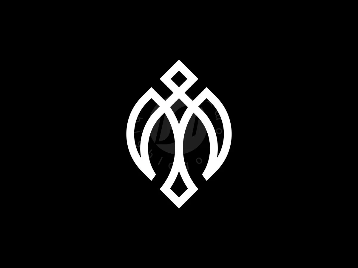 Futuristic Letter M Leaf Logo - Beauty Logo design by ignatius bimo for sale on Highlogo