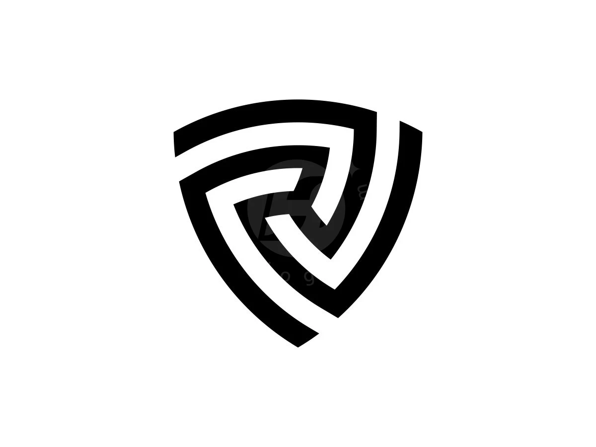 Futuristic Letter R Shield Logo - Sports Logo design by ignatius bimo for sale on Highlogo