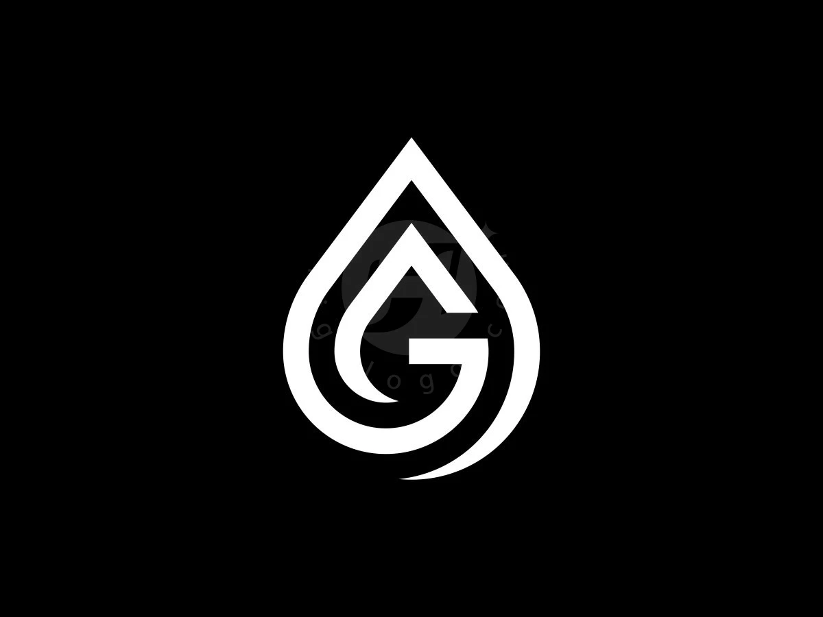 Minimalist Letter G Water Drop Logo - Beauty Logo design by ignatius bimo for sale on Highlogo