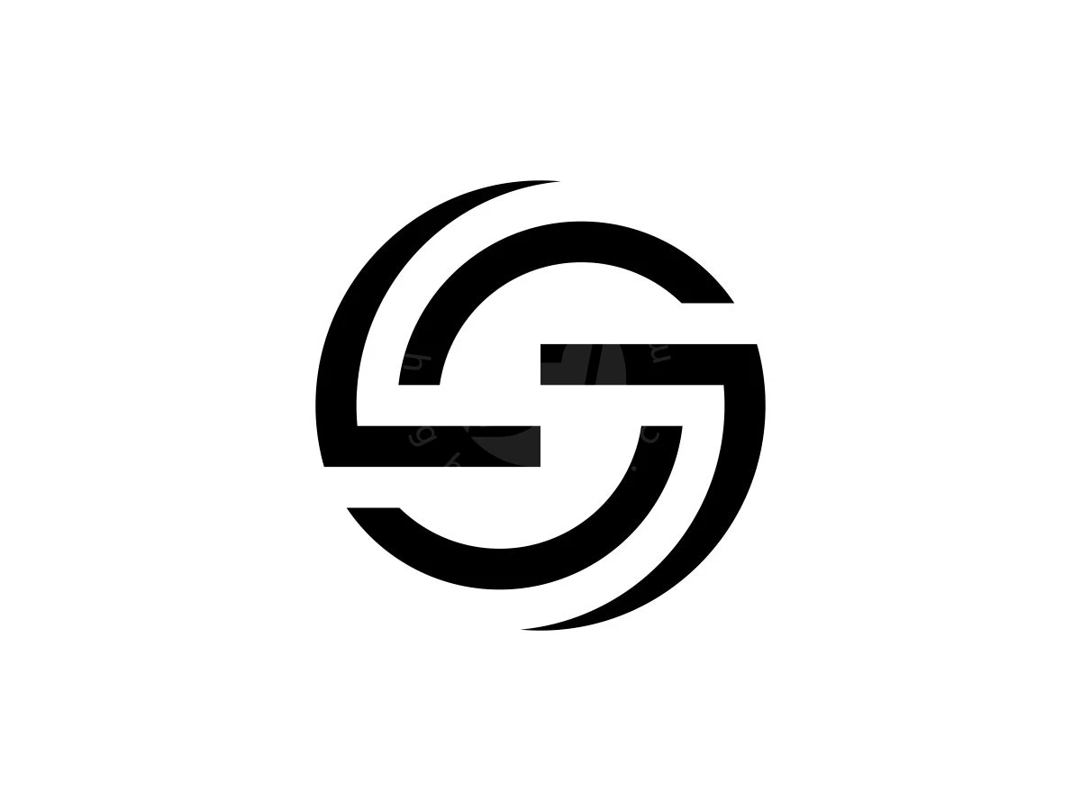 Futuristic Circular SS Monogram Logo - Technology Logo design by ignatius bimo for sale on Highlogo