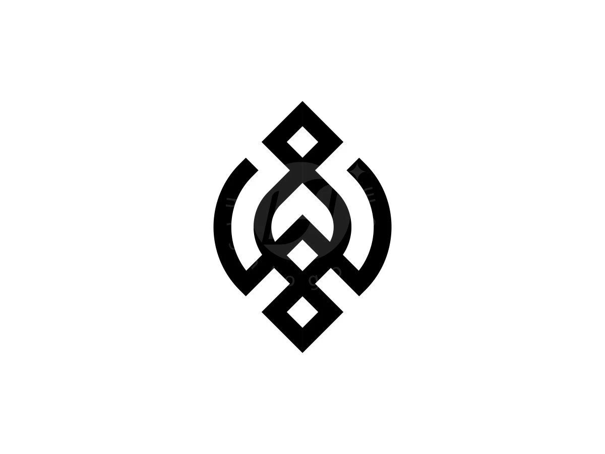 Futuristic Letter W Leaf Logo - Health Logo design by ignatius bimo for sale on Highlogo