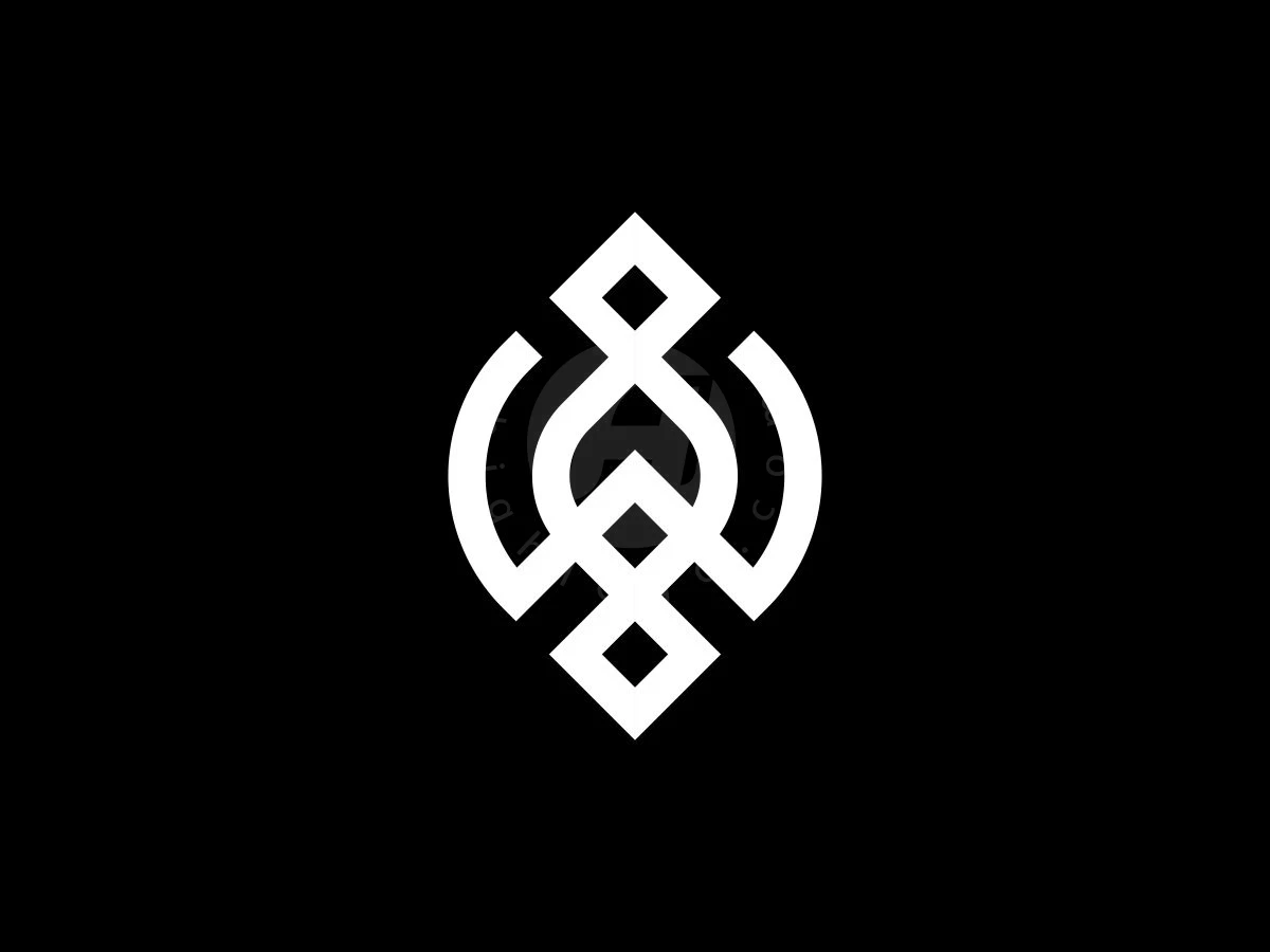Futuristic Letter W Leaf Logo - preview 1
